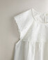 Embroidered cotton nightdress