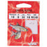 RAGOT Cristal Red 9013RD Tied Hook 0.35 m