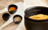 Pack of stoneware measuring cups with raised details (pack of 4)