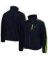 Men's Navy Manchester United Lifestyler Fleece Full-Zip Jacket