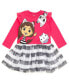 Girls Pandy Paws Cakey Cat French Terry Dress to