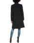 Via Spiga Crepe Coat Women's