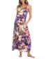 Women's Printed Sleeveless Nightgown