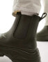 ASOS DESIGN wellington boots in khaki