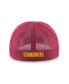 Men's Heathered Gray, Burgundy Washington Commanders Motivator Flex Hat