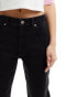 HUGO BLUE wide leg jeans in black