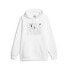 Puma Essentials+ Logo Lab Pullover Hoodie Mens White Casual Outerwear 67592402