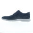 Rockport Truflex Dressport Plain Toe Mens Blue Oxfords Plain Toe Shoes