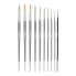 MILAN ´Premium Synthetic´ Round Paintbrush With LonGr Handle Series 612 No. 0