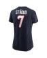 Women's C.J. Stroud Navy Houston Texans Player Name Number T-Shirt