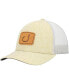 Men's Tan, White Lay Day Trucker Snapback Hat