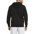 Puma Full Zip Logo Hoodie Mens Black Casual Athletic Outerwear 532416-01