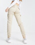 Urban Classics utility trousers with pocket detail in beige