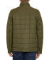 Men's Box-Quilted Stand-Collar Puffer Jacket