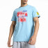 Puma Scuderia Ferrari Miami Graphic Crew Neck Short Sleeve T-Shirt Mens Blue Cas