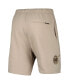 Men's Khaki San Diego Padres Neutral Fleece Shorts