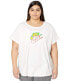 Nike 280000 Plus Size Sportswear Cotton Logo T-Shirt Women's Size 2x-Large White