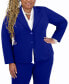 Notched-Collar Two-Button Blazer, Women's & Plus Size