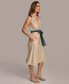 Donna Karan Women's Belted A-Line Dress