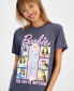 Juniors' Barbie Career Print T-Shirt