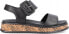 Rieker Rieker Sandals W0800-00 Czarne 38