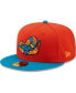 Men's Orange, Teal Cascabeles de Wisconsin Copa De La Diversion 59FIFTY Fitted Hat