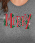 Plus Size Merry Christmas Graphic T-shirt