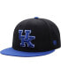 Men's Black, Royal Kentucky Wildcats Team Color Two-Tone Fitted Hat