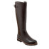 Softwalk Inara S2265-200 Womens Brown Leather Zipper Knee High Boots