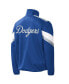 Men's Royal Los Angeles Dodgers Earned Run Full-Zip Jacket