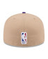 Men's Tan/Purple Los Angeles Lakers 2024 NBA Draft 59FIFTY Fitted Hat