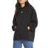 Puma Classics Oversized Pullover Hoodie Womens Black Casual Outerwear 533510-01