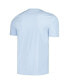 Men's and Women's Light Blue Garfield Ask Me If I Care T-shirt