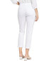 Nydj High-Rise Girlfriend Optic White Jean Women's 00