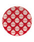 Peppermint Candy 6" Canape Plates Set of 6, Service for 6