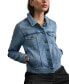 Women's Button-Down Denim Trucker Jacket