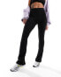 New Look kick flare legging in black