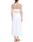 Melissa Odabash Fru White Strapless Eyelet Maxi Dress Women's