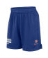 Men's Royal New York Giants 2024 Sideline Performance Mesh Shorts