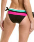 Trina Turk Tie-Side String Bikini Bottom Women's Black 2