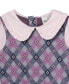 Toddler & Little Girls Argyle Print Jumper Dress