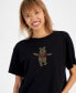 Juniors' Winnie the Pooh Rhinestone Cotton Tee