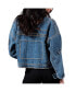 Women's Tennessee Titans First Finish Medium Denim Full-Button Jacket