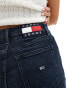 Tommy Jeans Izzie denim mini skirt in dark wash