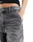 Bershka skater jeans in washed grey