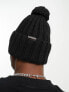 Napapijri Fea bobble beanie in black