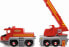 Dickie Simba Fireman Sam 2-in-1 rescue crane, toy vehicle (red/yellow)