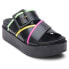 Matisse Micah Platform Womens Black Casual Sandals MICAH-001