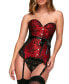 Комплект женского нижнего белья Adore Me jasmine Womens Boned Corset & Thong Set