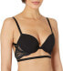 Simone Perele 278470 Women's Multi-Position Low-Back Bra, Black, M